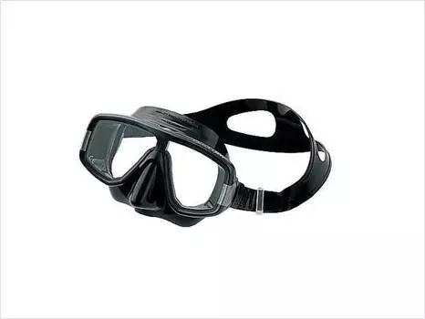 Маска Подводная Tusa Platina (Черный Силикон) Black/silver