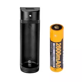 Набор Для Зарядки Fenix (Аккумулятор 1*18650, Зарядка, Usb Кабель)