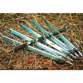 Набор Колышков Для Палатки Ace Camp (Happyoutdoor) 22См (Уголок, Сталь)