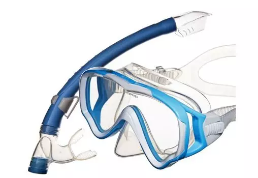 Набор Sargan Junior Голубой (Прозрачный Силикон)