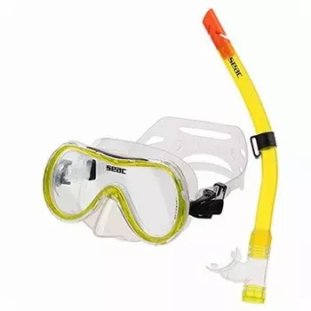 Набор Seacsub Bis Salina Md Siltra (Прозрачный Силикон) Желтый