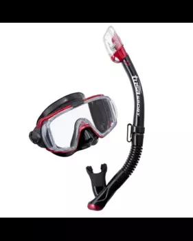 Набор Tusa Visio Tri-Ex (Черный Силикон) Красный