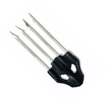 Наконечник Гарпуна Подводного Ружья 4 Зубца Omer