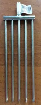 Наконечник Гарпуна Подводного Ружья 5 Зубцов Speardiver Пятерка