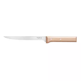 Нож Филейный Opinel №121, Деревянная Рукоять, Нержавеющая Сталь, 001821