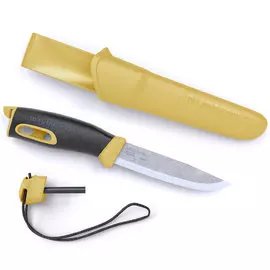 Нож Morakniv Companion Spark Yellow, Нержавеющая Сталь, 13573
