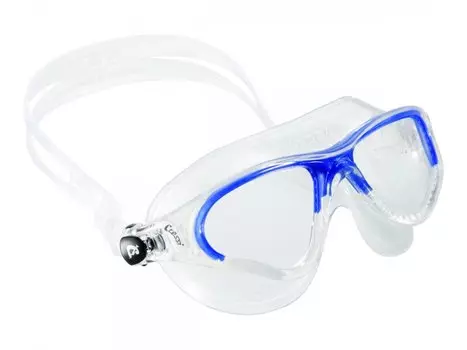 Очки Cressi Cobra Прозрачный Силикон/прозрачные Линзы/синяя Рамка