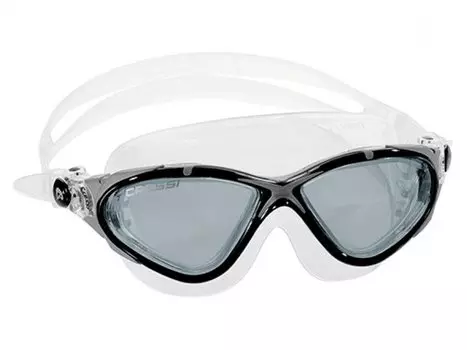 Очки Cressi Planet Прозрачный Силикон/черная Рамка