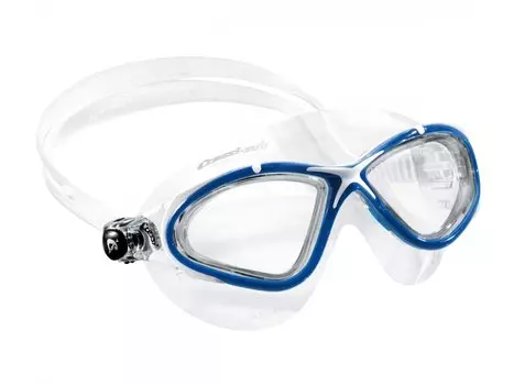 Очки Cressi Planet Прозрачный Силикон/синяя Рамка