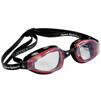 Очки Для Плавания Aquasphere K180 Прозрачные Линзы Red/black