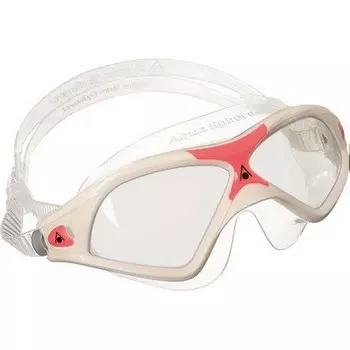 Очки Для Плавания Aquasphere Seal Xp 2 Lady Прозрачные Линзы White/red Obsession