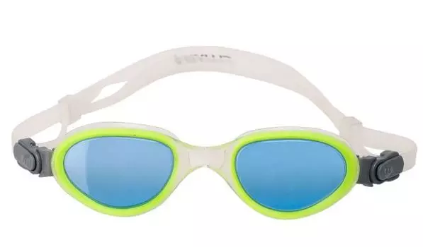 Очки Для Плавания Fluyd Aria Прозрачный Силикон, Зеленые Линзы