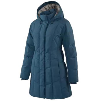 Пальто Пуховое Женское Сивера Варахоба Океан