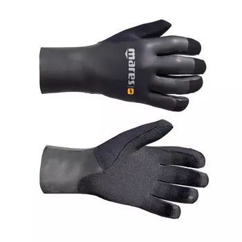 Перчатки Mares Smooth Skin 35 Анатомические, 3 Мм, Smoot Skin, Цвет Черный