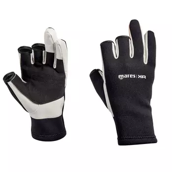 Перчатки Обрезанные Tek Amara Mares Xr, 2 Мм, Цвет Черный