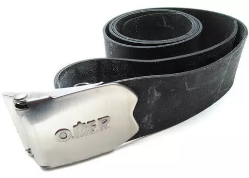 Пояс Грузовой Резиновый Omer- Пряжка Из Нерж.стали