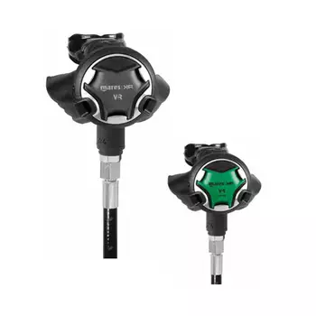 Регулятор Для Дайвинга Mares Xr Вторая Ступень Vr, До 40% О2 - Зеленый, До 100% О2