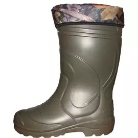 Сапоги Муж. Haski Light Эва, С092 Утепл. Триплекс, Цвет Олива, Черный