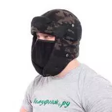 Шапка-Ушанка Keotica Шугун Мембрана Multicam Black