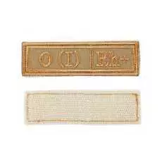 Шеврон Ke Tactical Группа Крови O (I) Rh+ Прямоугольник 2,5Х9,5 См Coyote
