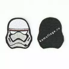 Шеврон Ke Tactical Штурмовик 4Х5 См Белый/серый