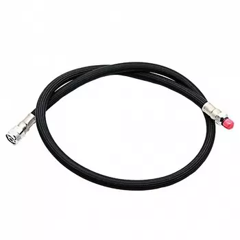 Шланг Среднего Давления В Оплетке 3/8" (Черный), 1 М