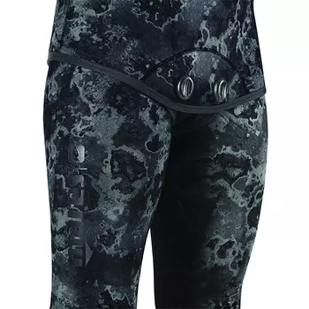 Штаны Гидрокостюма Для Подводной Охоты Mares Sf Explorer Camo Black 50, 5Мм, С Открытой Порой Внутри, Цв.чёрный Камуфляж