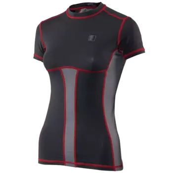 Термобелье Майка Сивера Годобль 2.0 С Короткими Рукавами Женская Т.серая/серая