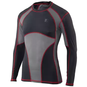 Термобелье Майка Сивера Годобль С Длинными Рукавами Мужская Т.серая
