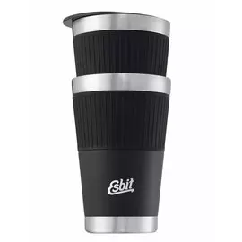 Термокружка Esbit Sculptor, Из Нержавеющей Стали С Резиновой Накладкой, Черная, 0.55 Л
