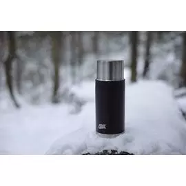 Термос Esbit Majoris Vf750Sc-Bk, Из Нержавеющей Стали С Двойной Крышкой, Черный, 0.750 Л