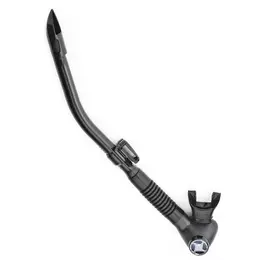 Трубка Плавательная Riffe Stable, С Клапаном, Черная