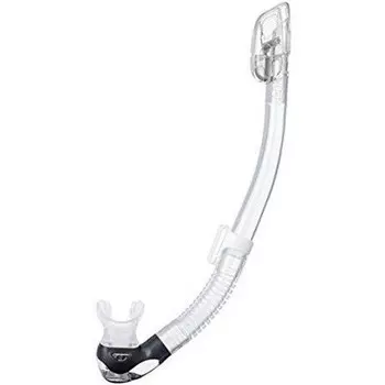 Трубка Подводная Tusa Hyperdry Elite Ll (Прозрачный Силикон) Translucent