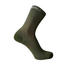 Водонепроницаемые Носки Dexshell Ultra Thin Crew L (43-46), Оливковый Зеленый