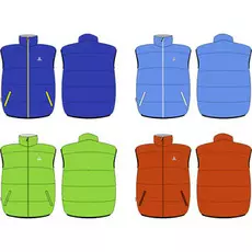 Жилет Мужской Пуховый Снаряжение Лайт Голубой