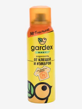 Аэрозоль детский Gardex, 100 мл, Желтый, размер Без размера