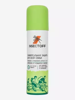 Аэрозоль от комаров и мошек Insectoff, Зеленый