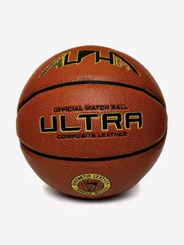 AlphaKeepers Мяч баскетбольный ULTRA, Коричневый