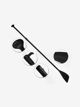 Алюминиевое весло USM COMPANY для SUP, 3-х составное, Черный