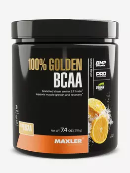 Аминокислоты Maxler 100% Golden BCAA (2:1:1) 210 гр. Апельсин,
