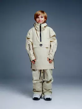 Анорак подростковый TERROR - SIGNATURE, Бежевый