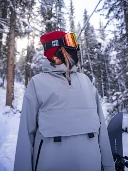 Анорак сноубордический PRIME - SKY, Серый