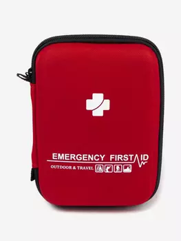 Аптечка TSPROF, малая, 14 предметов, Красный