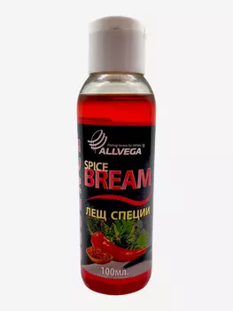 Ароматизатор-концентрат жидкий ALLVEGA "Essence Spice Bream" 100мл (ЛЕЩ СПЕЦИИ), Красный