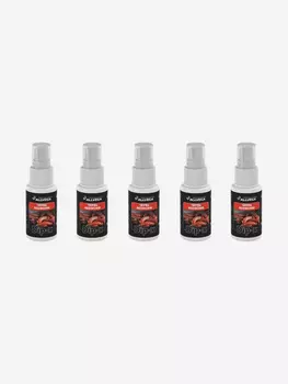 Ароматизатор-спрей ALLVEGA "Dip-X Redworm", червь, 5шт по 50мл, Белый