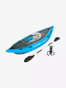 Байдарка Bestway 65115 надувная Cove Champion 275Х81Х45 см, Голубой