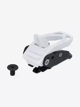 Бакля нижняя Termit под гребенку до 24 мм, шаг 4 мм, Белый