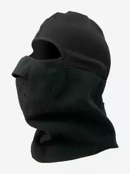 Балаклава Alaskan флисовая с виндстоппером (AWSM) one size, Черный