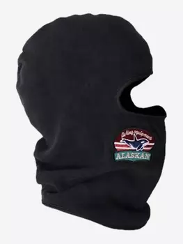Балаклава мужская Alaskan флисовая черная (VX-432B), Черный