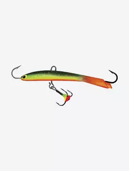 Балансир для зимней рыбалки Kuusamo Tasapaino X-PRO Kuha 75мм цвет RB/BL/FYe/FR, Зеленый